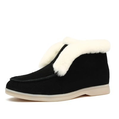 Plush Outer Warm Snow Boots Plus Size Cotton Boots